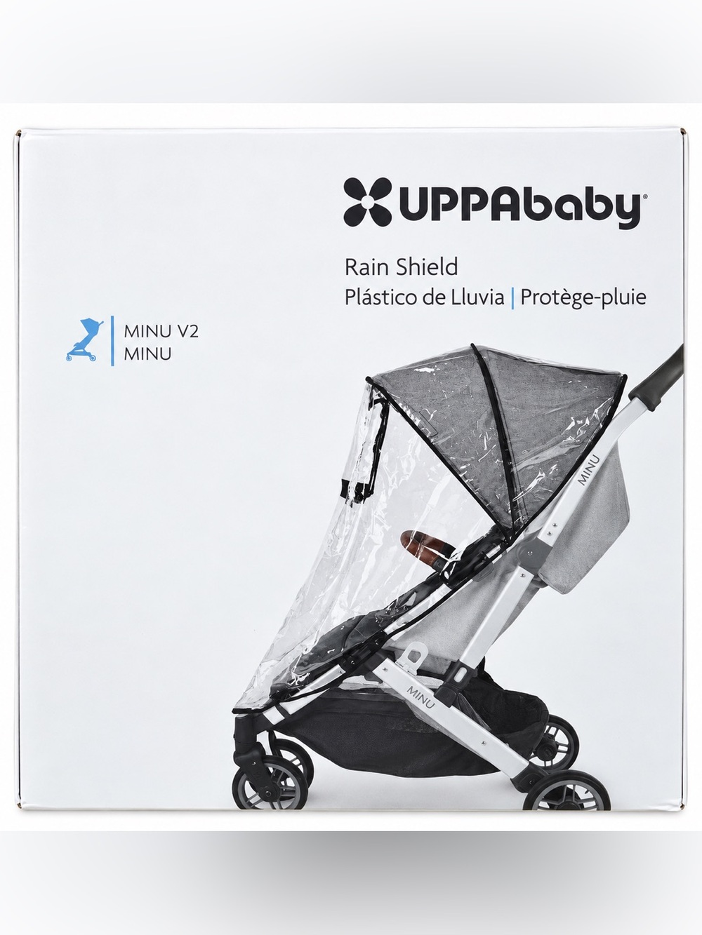 UPPAbaby MINU / MINU V2 Rain Shield Stroller Cover w/ Original Box (NWT)